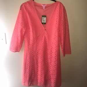 Lilly Pulitzer Lamora Dress- Pucker Pink